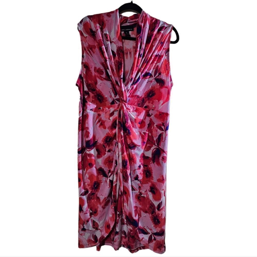 ISABELLA RODRIGUEZ Floral Sleeveless Dress - Size 1X‎
